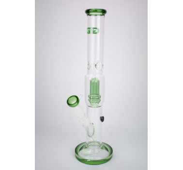 Бонг стеклянный Grace Glass Cane Green H:37cm